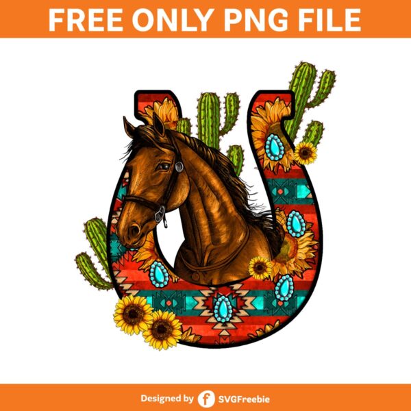 horse-sublimation-western-png-horse