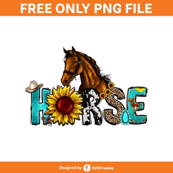 Horse Png, Western Sublimation, Rodeo