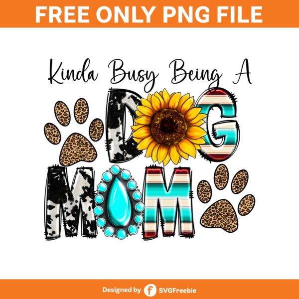 Mom Sublimation, Dog Mom, Western Png