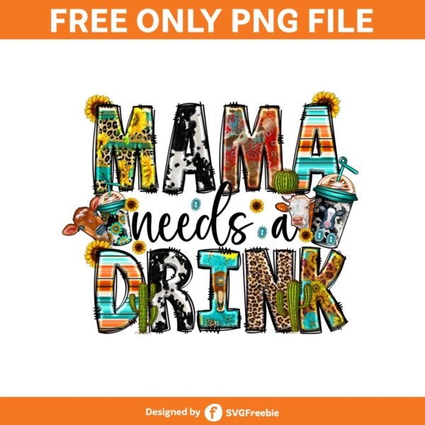 Mom Sublimation, Mama Png, Western Png