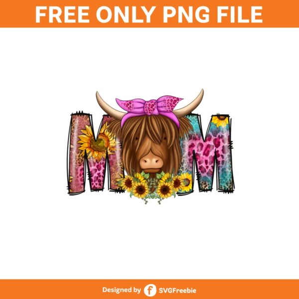 Mom Png, Cow Mama Png, Western Mom Png