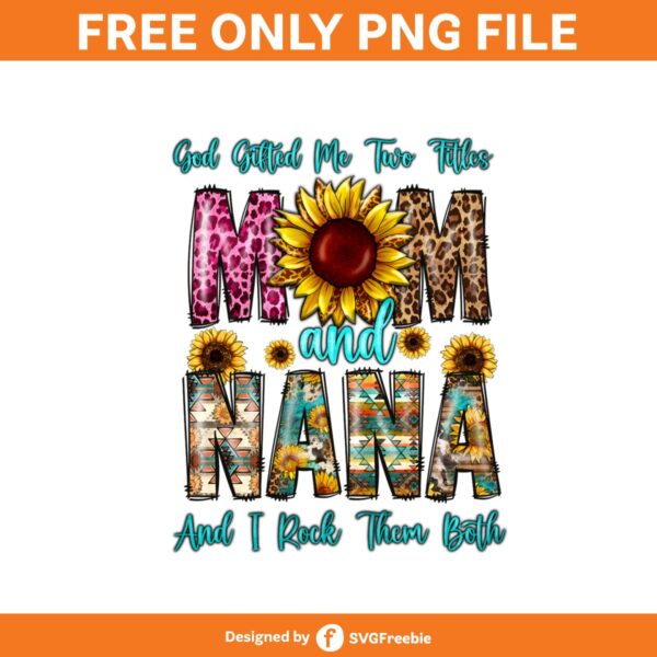 Mom Png, Nana Png, Mother's Day Png