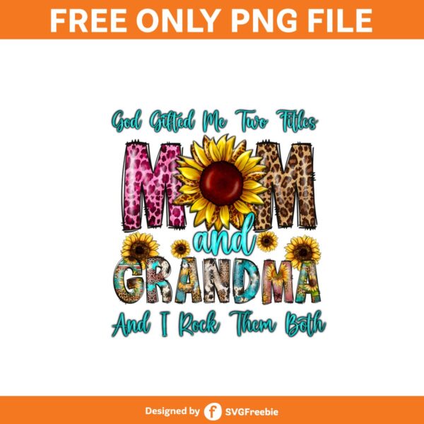 Grandma, Mother's Day Png, Western Mom